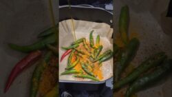 Fried Mirchi Achar Recipe in Air Fryer..#shorts #youtubeshorts #shortsfeed #airfryer#viral #trending