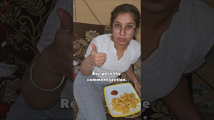Fries in airfryer#viral #ytshorts #cooking #trending #frenchfries #foodie #minivlog #airfryerrecipes