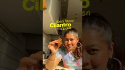 Honey Lemon Cilantro Chicken (Air Fryer) | Crispy & Saucy Chicken Recipe #EasyRecipe #Chick ...