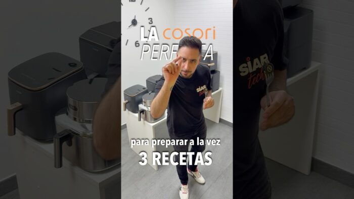 🚨LA MEJOR AIRFRYER COSORI PARA PREPARAR 3 RECETAS A LA VEZ #cosori #cosoriairfryer #freidoradeaire