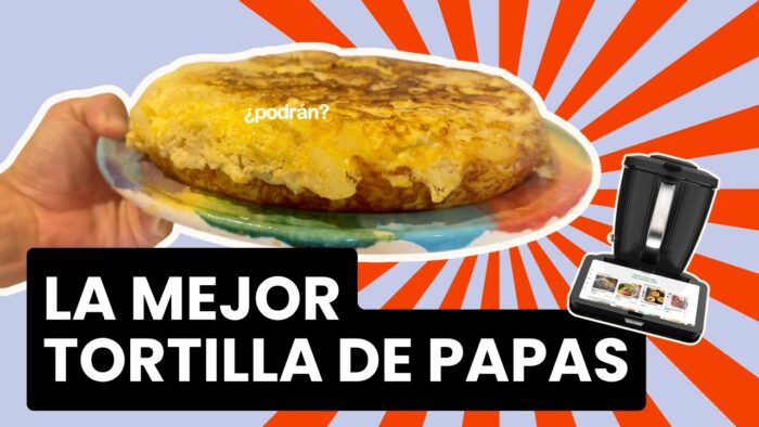 La TORTILLA DE PAPAS que siempre sale bien | con mi Thermomix