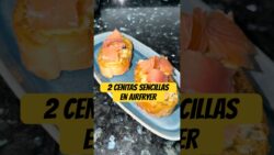 NO TE COMPLIQUES LAS NOCHES QUE TE FACILITO ESTAS 2 RECETAS EN AIRFRYER #parati