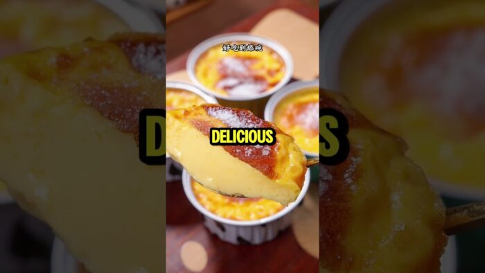 Only Milk + Eggs?! This Caramel Pudding Beats Egg Tarts!