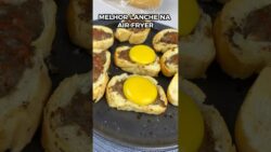 PÃO RECHEADO COM CARNE MOÍDA NA AIR FRYER 😳🔥 FÁCIL E RÁPIDO #receitas