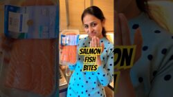 🤩 Perfect Salmon Fish Bites 😋 #shorts #fish #airfryer #recipe #food #airfryer  #youtubeshorts