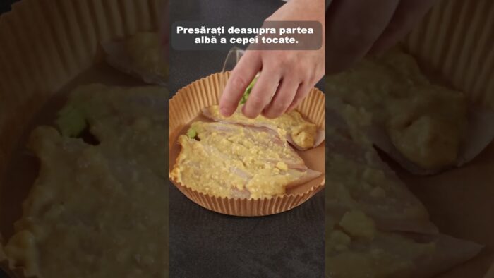 Pește la air fryer