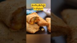 Pizza McPuffs in Airfryer | Better than McDonalds 😋😋 #shorts #kidstime #recipe #ytshorts