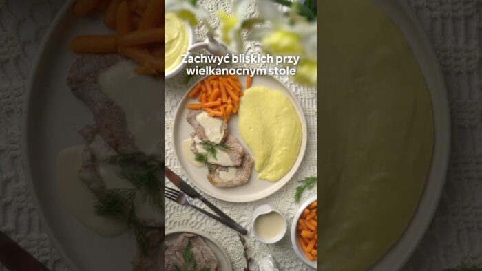 Polędwiczki w chrzanowym sosie – idealne na Wielkanoc! 🐥