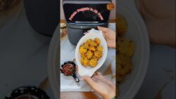 Potato Nuggets in Air Fryer 😍 #viralyoutubeshorts