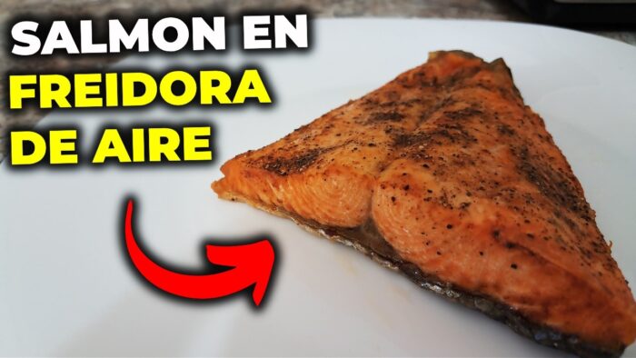 SALMON EN FREIDORA DE AIRE: Receta fácil y rápida ¡CENA LISTA EN 12 MINUTOS!