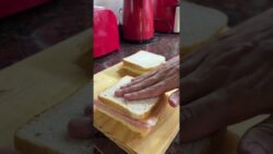 Sandwich en freidora de aire🫶 más recetas en TikTok/insta:nahueldiblasi #recetas #recetasfaciles