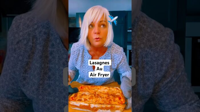 Se faire plaisir de temps en temps 👍😋Lasagnes au Air Fryer #lasagnes #airfryerrecipes