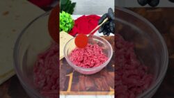 TORTILLA KEBAB SKEWERS IN FRIGGITRICE AD ARIA