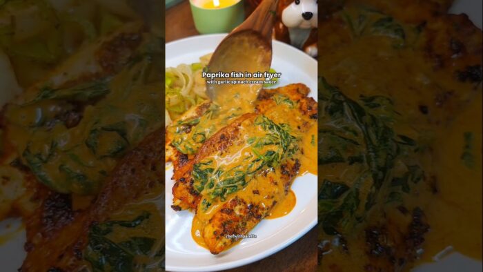 The best air fryer fish recipe 😌 #airfryer #recipe #food #cooking #easyrecipe #fish