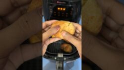 Viral Guilt-Free Bread Rolls (Air Fryer Hack! 😱) Airfryer Snacks🫣😋#shorts #shortsfeed #viral #food