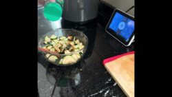 Zucchini in Air Fryer #shorts