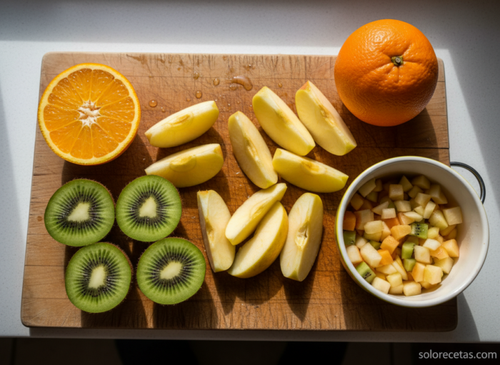 Batido de kiwi con manzana y naranja: receta refrescante