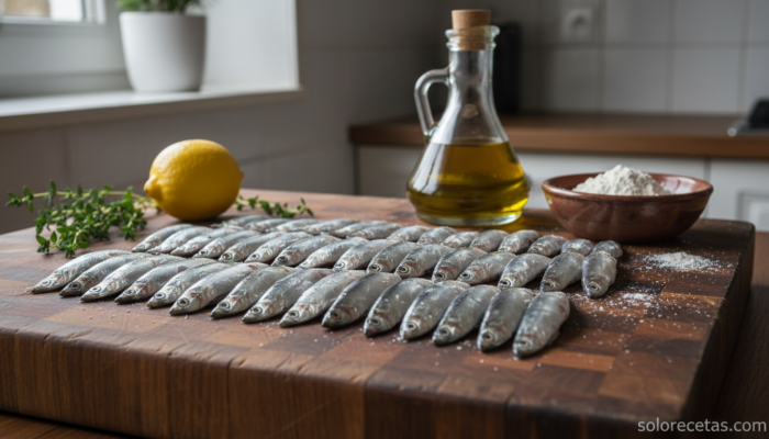 Boquerones al tomillo: receta fácil con marinado aromático
