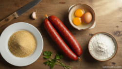 Chorizo empanado: receta casera crujiente por fuera y jugosa por dentro