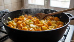 Crema de calabaza con patata: receta cremosa perfecta para otoño