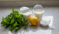 Crema de menta casera: salsa fresca para tus postres favoritos