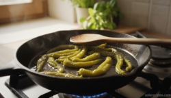 Crema de patata, pimiento verde y bacalao: receta ligera y con sabor