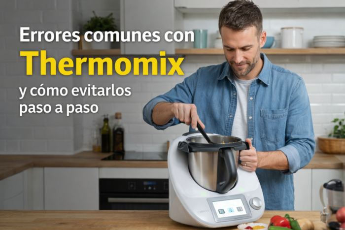 Errores comunes con Thermomix y cómo evitarlos paso a paso