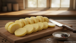 Pastel de patatas y queso al horno: receta fácil y gratinada