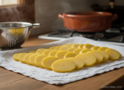 Patatas con queso al horno: receta fácil, crujiente y gratinada