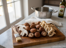 Salsa de setas cremosa: receta fácil para carnes y pasta