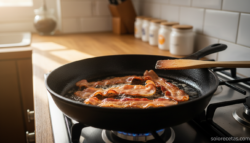 Sándwich de bacon y calabacín: receta casera crujiente y jugosa