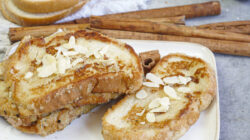 Torrijas veganas con almendra