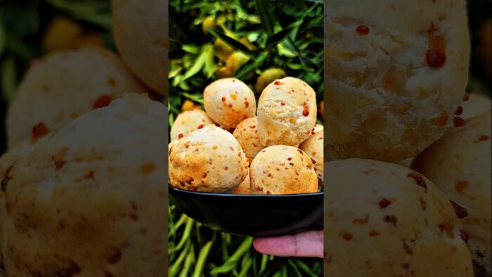 ¿CHIPÁ en freidora de aire? Día 2 (mirá ese queso) #oster #shorts #cocinando