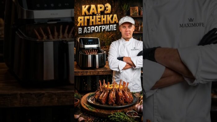 ТАК каре ягненка вы еще не готовили! 🔥 Секрет сочного мяса в аэрогриле.