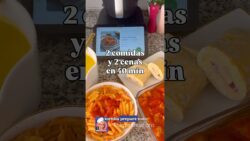 2 almuerzos y 2 cenas. Receta completa en mi blog