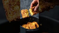 5-Minute Air Fryer Egg Toast That’s Actually Crispy #airfryer #breakfast #shorts