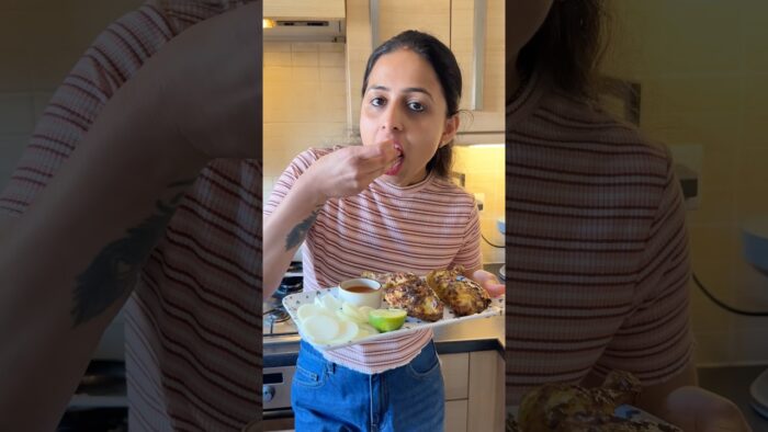 👌 AIR FRYER CHICKEN MALAI TIKKA 🍗🔥 #chicken #airfryer #easyrecipe