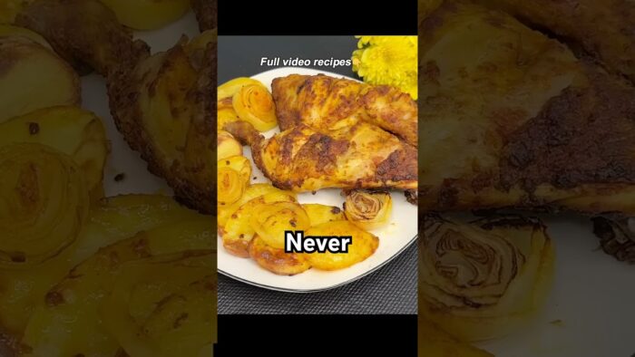 Air Fryer Chicken Potatoes Everyone Gets Wrong #shorts #recipe #airfryer