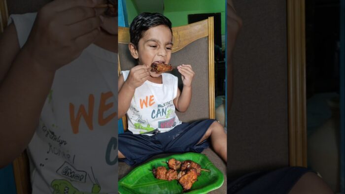 Air Fryer La Ipadi Oru Vatti Senji Paarunga🔥ChickenTikka Recipe #shortsvideo #food #chicken #foodie