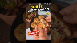 Air Fryer Magic 🔥 Ep 4 / Dahi Se Crispy Kabab?! 😳 Believe Nahi Hoga! 🔥 #shorts #dahikabab #airfryer