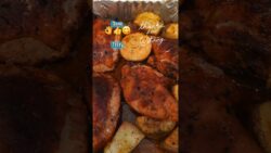 Air Roasted Chicken Tocino With Potato #shorts #shortsfeed #shortsvideo #roastedchicken #easyrecipe