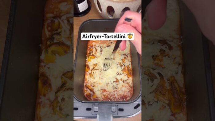 Airfryer Onepot Tortellini 🍝🔥 #abnehmen #einfacherezepte
