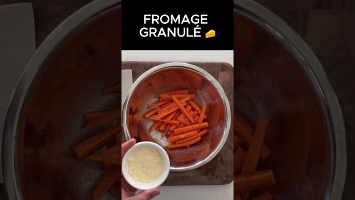 Arrêtez les frites 🚫 (Faites CECI avec des carottes 🥕)