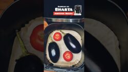 Baingan Ka Bharta Recipe in Airfryer #Bharta #baingankabharta #shortsvideo #shorts #recipe #reel