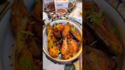Bakra-Eid Special Recipe 👩🏻‍🍳 #cookwitharshi#viral#bakraeidspecial#airfryerrecipes#juicyfriedchicken