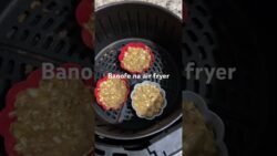 Banofe na air fryer #receita