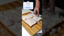 Bread Pizza Making In Airfryer || Pizza recipe || Enjoy Your Holidays ||  #pizza #airfryer #recipe