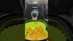 Bread cutlet in air fryer #shorts #ytshorts #viral