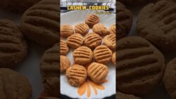 Cashew Cookies in Air Fryer 😍 Easy Eggless Recipe | Pure Veg