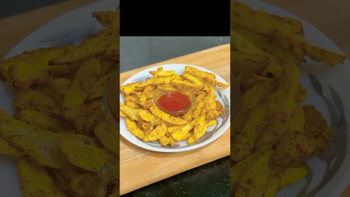 Chatpate AlooFingers #10minsrecipe #airfryer #tastyrecipes #aloorecipe #foodie